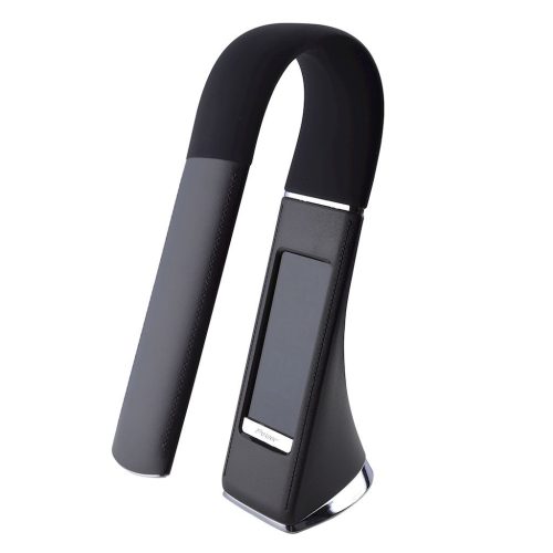 GALA 6W Fekete LED asztali lámpa IP20 kijelzővel, Milagro műanyag