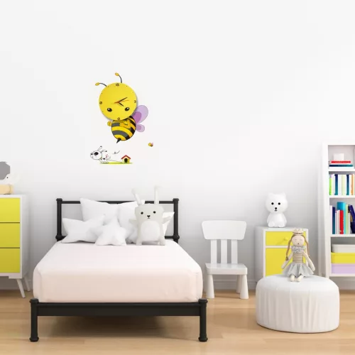 Plafond Gyereklámpa BEE LED Clock 0.6W LED Milagro
