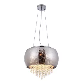   Glamour stílusú függőlámpa kristályokkal MiLAGRO STARLIGHT 3x E14 galaxis kristály