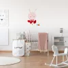 Mennyezeti lámpa Gyereklámpa BUNNY LED Clock 0.6W LED Milagro