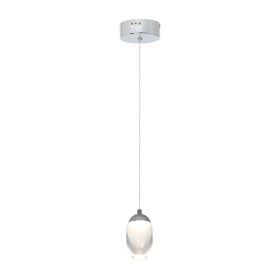   OVO 5W LED Átlátszó Minimal Sphere függőlámpa ML426 Milagro Metal + Akril
