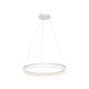 RING függőlámpa, fehér kör, 36W LED fém és akril IP20, modern stílusú Milagro