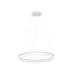 RING függőlámpa, fehér kör, 36W LED fém és akril IP20, modern stílusú Milagro