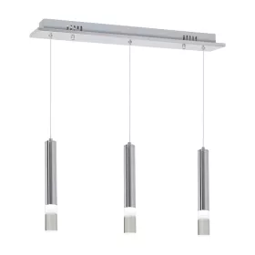  LED-csöves függőlámpa túlnyúló króm ICE 15W 4000K IP20 fém és akril Milagro