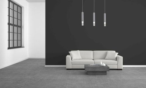 LED-csöves függőlámpa túlnyúló króm ICE 15W 4000K IP20 fém és akril Milagro