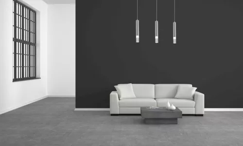 LED-csöves függőlámpa túlnyúló króm ICE 15W 4000K IP20 fém és akril Milagro