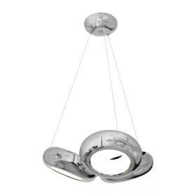   MERCURIO függőlámpa króm körök 36W LED IP20 Fém modern stílusú Milagro