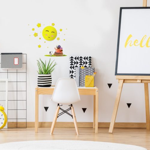 Plafond Gyereklámpa SUN 0.6W LED Milagro