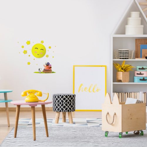 Plafond Gyereklámpa SUN 0.6W LED Milagro