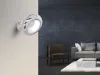 MERCURIO króm kör alakú fali lámpa 12W LED IP20 Fém modern stílusú Milagro