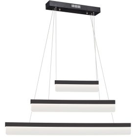   BEAM LED függőlámpa három gerenda 36W 2520lm MiLAGRO fém és akril