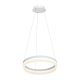 RING függőlámpa 24W fehér kör LED IP20 Fém és akril modern stílusú Milagro