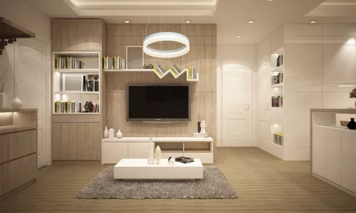 RING függőlámpa 24W fehér kör LED IP20 Fém és akril modern stílusú Milagro