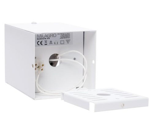 BLOCCO mennyezeti lámpa fehér 1x7W GU10 LED Milagro