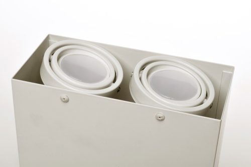 BLOCCO mennyezeti lámpa fehér 2x7W GU10 LED Milagro