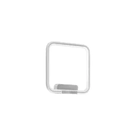   Fali lámpa NIX fehér négyzet alakú keret 13W LED IP20 Fém és akril modern minimalista stílusú Milagro