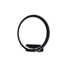   ORION kör fali lámpa fekete 10W LED IP20 modern minimalista stílusú Fém és akril Milagro