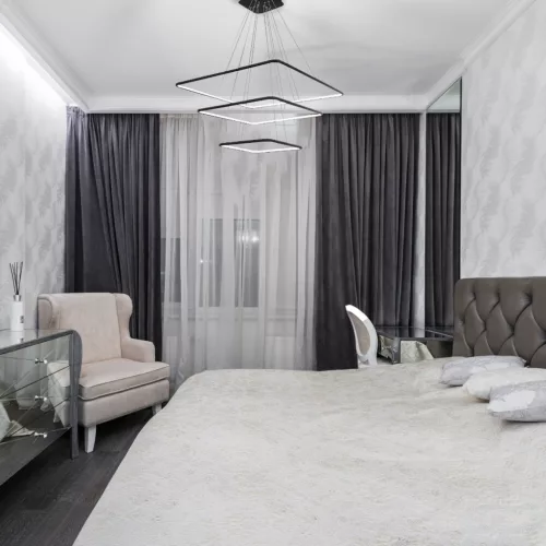 NIX függőlámpa fekete négyzet alakú keret 117W LED IP20 Fém és akril modern minimalista stílusú Milagro
