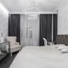 NIX függőlámpa fehér négyzet alakú keret 117W LED IP20 Fém és akril modern minimalista stílusú Milagro
