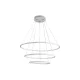 ORION függőlámpa három kör fehér 99W LED IP20 modern minimalista stílus Fém és akril Milagro