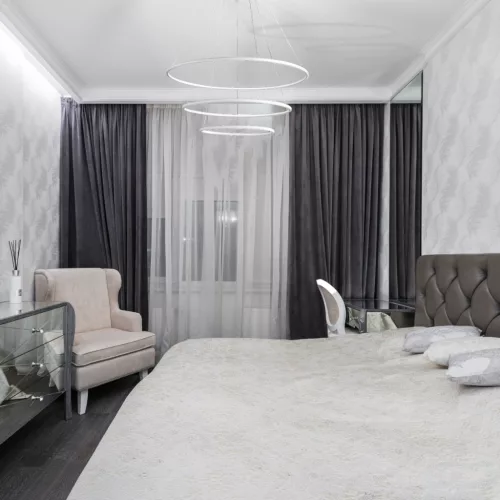 ORION függőlámpa három kör fehér 99W LED IP20 modern minimalista stílus Fém és akril Milagro