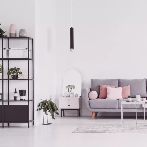 CARBON függőlámpa fekete cső 1X5W LED IP20 Fém és akril modern minimalista stílusú Milagro