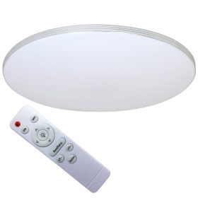   LED mennyezeti lámpa távirányítóval SIENA 72W 3000-6000K 55 cm IP20 Fém és műanyag Milagro