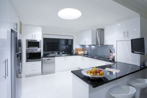 LED mennyezeti lámpa távirányítóval SIENA 72W 3000-6000K 55 cm IP20 Fém és műanyag Milagro