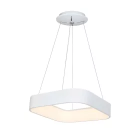   ASTRO függesztett lámpa 24W LED négyzet alakú ernyő fehér ML569 fém + akril