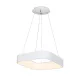 ASTRO függesztett lámpa 24W LED négyzet alakú ernyő fehér ML569 fém + akril
