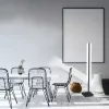RAY 36W fekete téglalap LED állólámpa IP20 Fém és akril modern minimalista stílusú Milagro