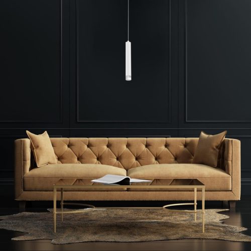 ALBA 5W LED modern hosszúkás függőlámpa fehér ML188 Milagro fém + akril