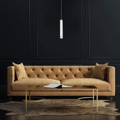 ALBA 5W LED modern hosszúkás függőlámpa fehér ML188 Milagro fém + akril