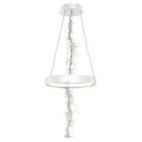 SPARK 35W LED fehér mennyezeti lámpa Milagro