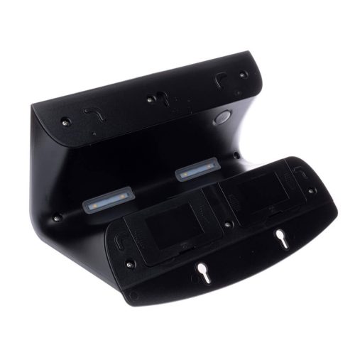 Napelemes kerti lámpa BUTTERFLY LED fali lámpa IP65 6.8W 4000K érzékelő fekete Eco-Light