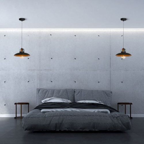 FELIX függőlámpa fekete arany 1xE27 IP20 Fém modern ipari loft stílusú Milagro