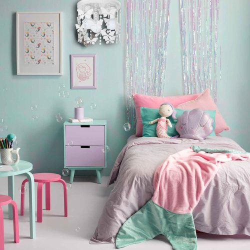 Gyermek mennyezeti lámpa fehér ANGELICA Butterfly csillár 3x E27 Fém és kristály Milagro