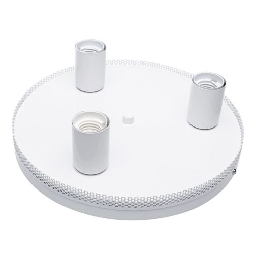 Gyermek mennyezeti lámpa fehér ANGELICA Butterfly csillár 3x E27 Fém és kristály Milagro