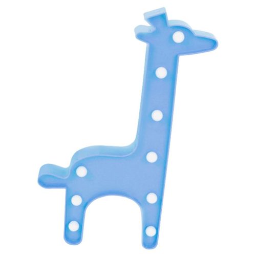 Gyermek éujeszkai lámpa Dekoratív zsiráf, 2x AA 1,5V elemmel, 9x LED MILAGRO EKD6257