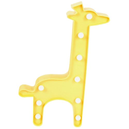 Gyermek éujeszkai lámpa Dekoratív zsiráf, 2x AA 1,5V elemmel, 9x LED MILAGRO EKD6257