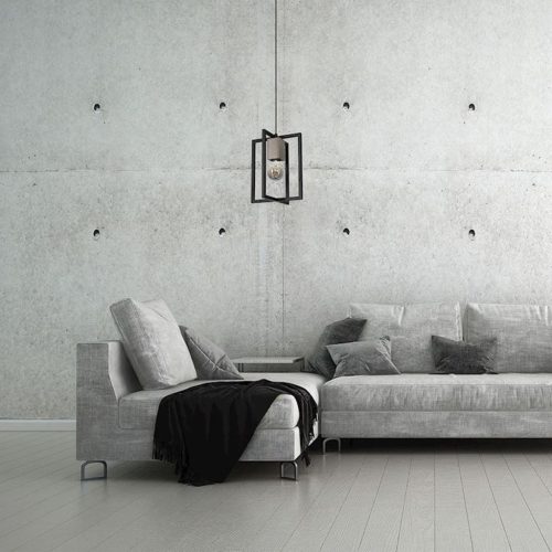 Ipari mennyezeti függőlámpa Ralph 1x E27 Black Fém + fa Milagro