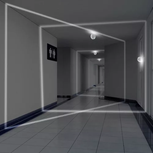 360°-os 6W LED Milagro fali lámpa