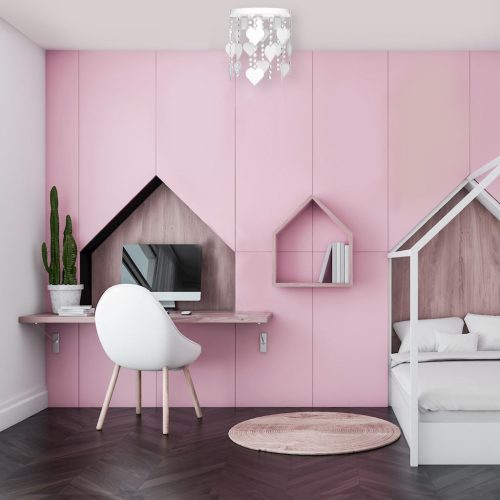 Gyermek mennyezeti lámpa fehér Csillár gyerekeknek Szívek CORAZON 3x E27 Fém és kristályok Milagro