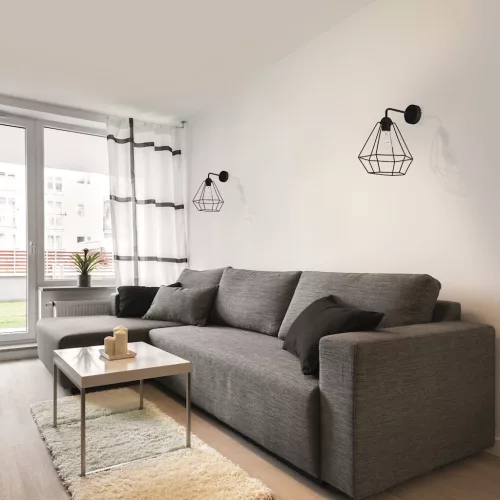 Oldalfali lámpa fekete  MiLAGRO 1x E27