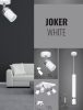 JOKER WHITE fali lámpa 1xGU10 fali lámpa mennyezeti spotlámpa MILAGRO Metal
