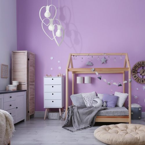 AMORE 3xE27 Szívre függő lámpa, csajos, finom, fehér MLP9951 Milagro Metal