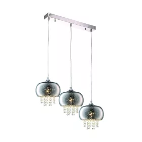   Glamour stílusú függőlámpa kristályokkal 3x E14 MiLAGRO STARLIGHT galaxy kristály