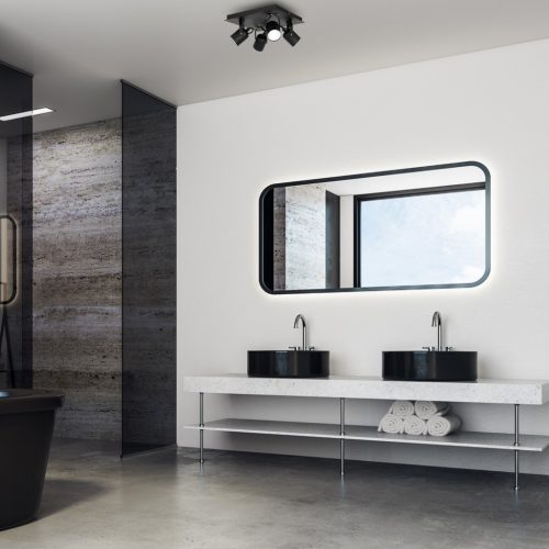 PICO mennyezeti lámpa fekete 4xGU10 Milagro