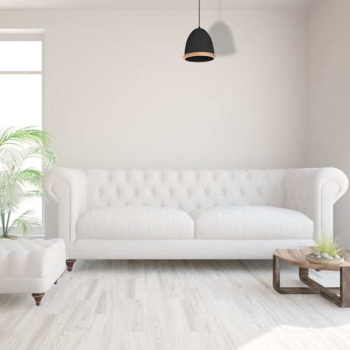 STUDIO függesztett lámpa 1xE27 klasszikus lámpaernyők fa kivitelben fekete MLP8852 Milagro fém + fa