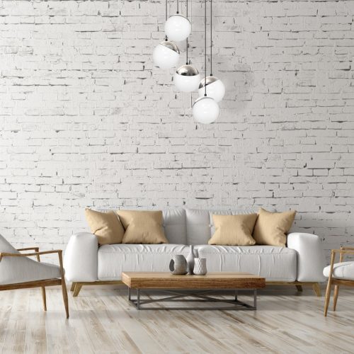 SFERA függőlámpa 5xE14 fehér króm golyók Részletek MLP8885 Milagro fém + üveg